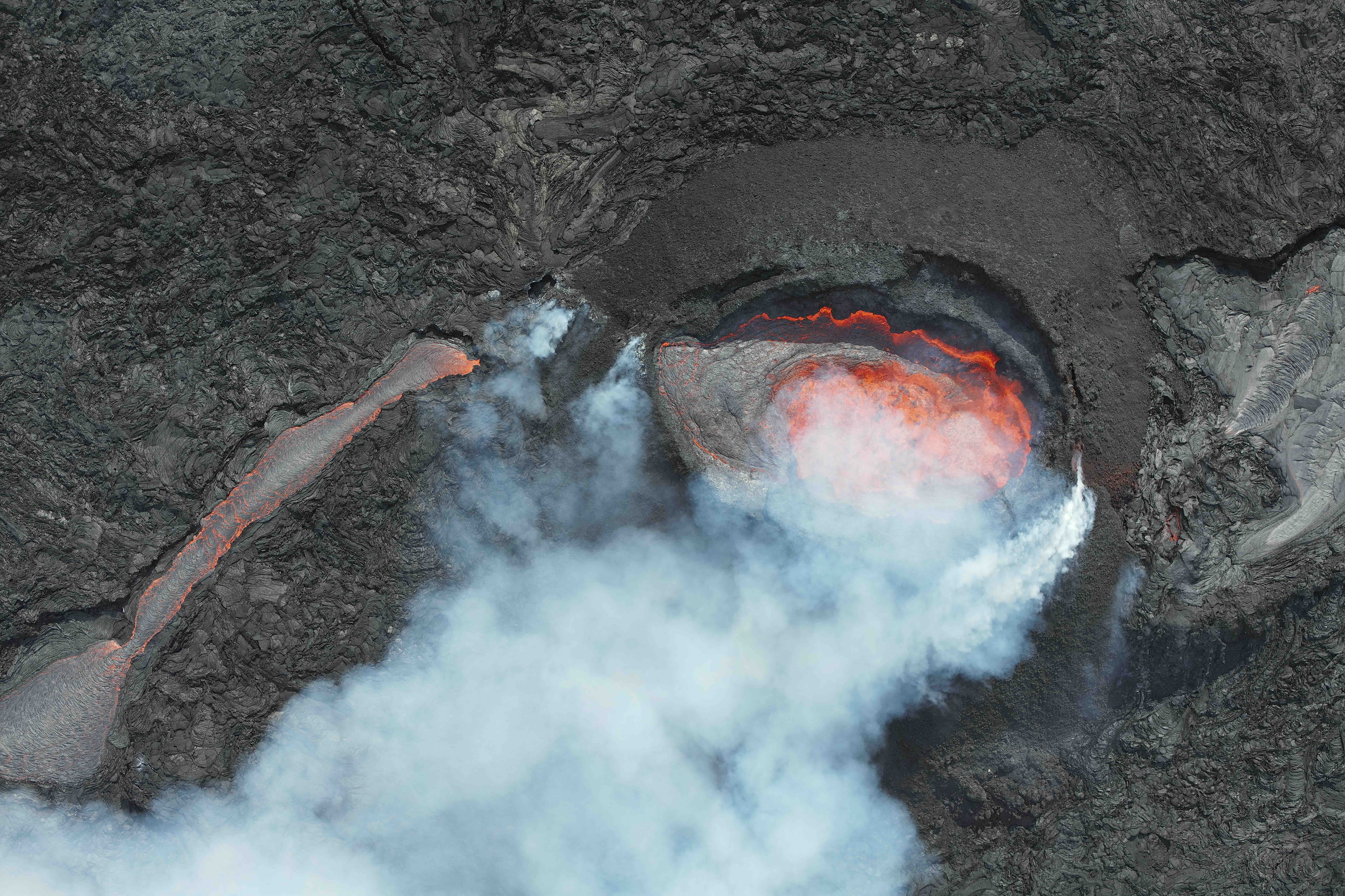 Vulkanüberwachung und Kartierung der Schutzanlagen von Grindavík