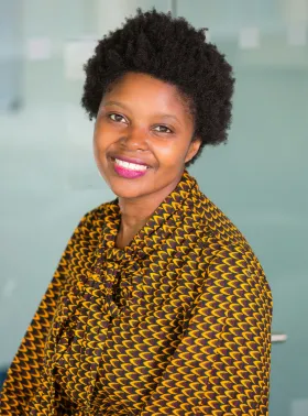 Photo of a female employee of the company