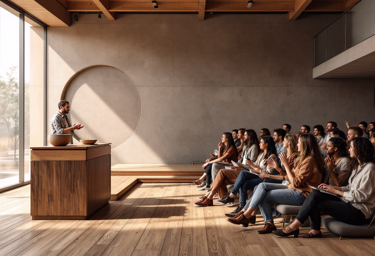 image of a transportation seminar