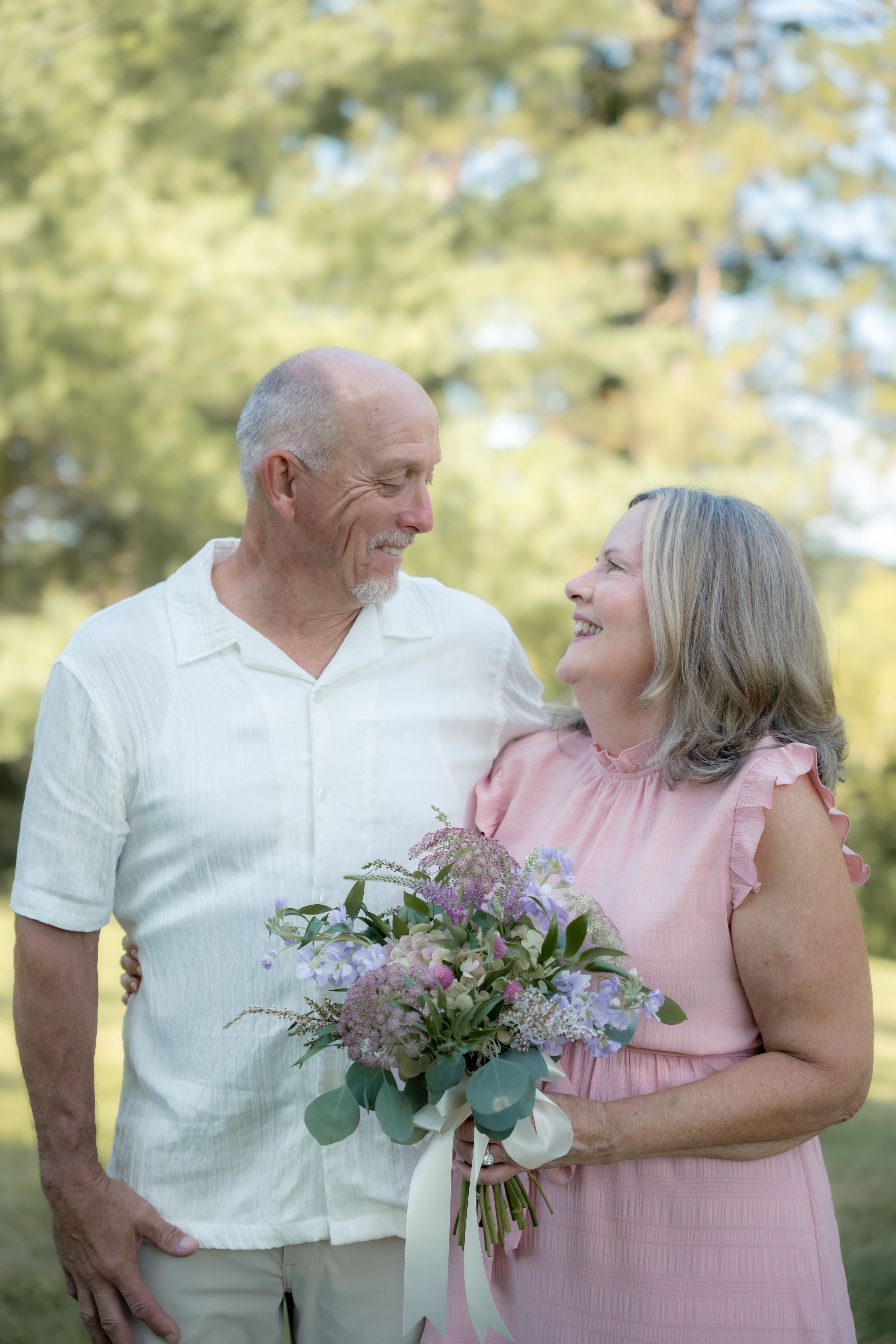 Beautiful Couple At A Park Newly Wed South Minnesota