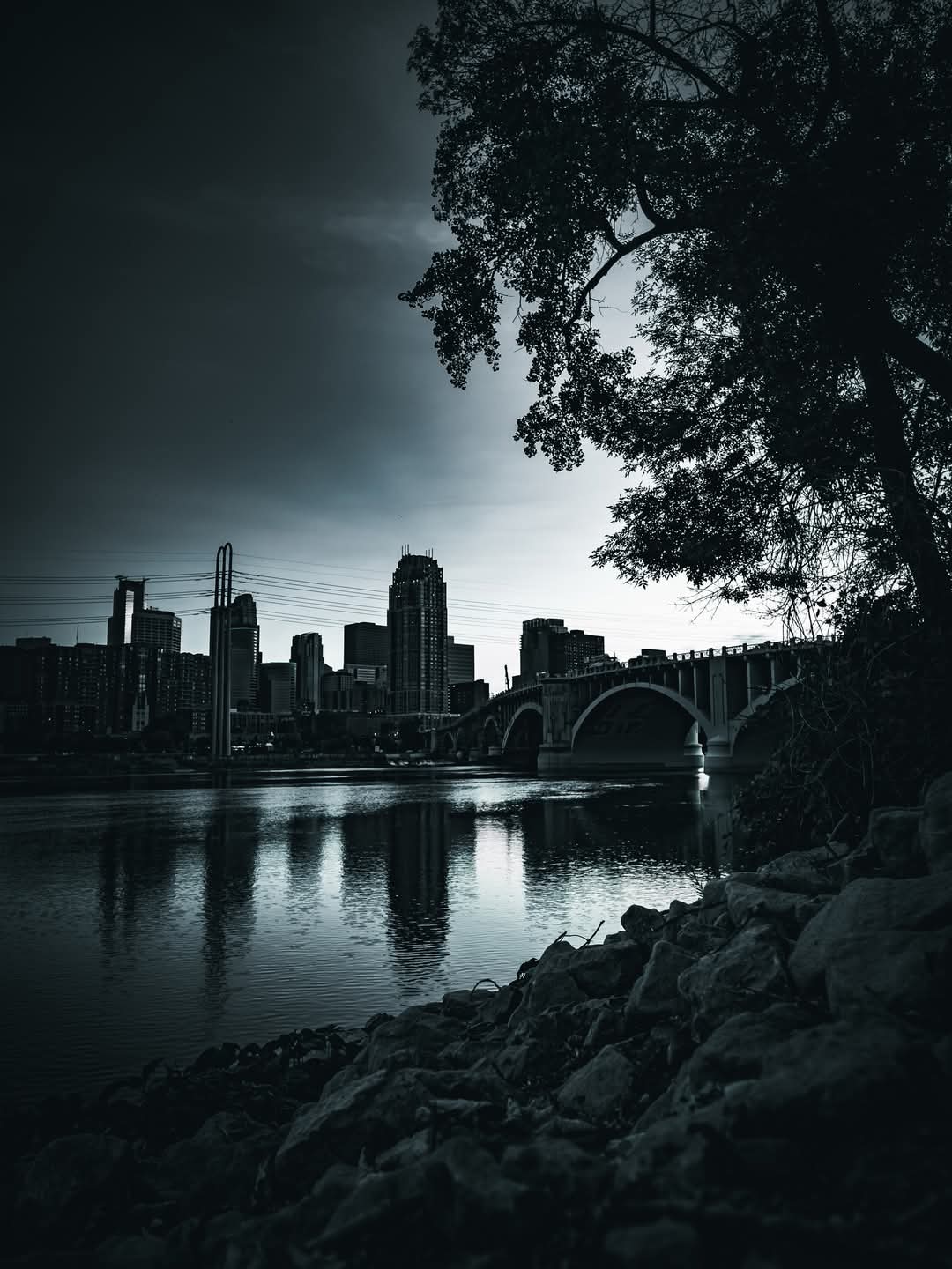 Couple's Photo Of Jared And Hailey Wolf In Saint Paul MN Hidden Falls