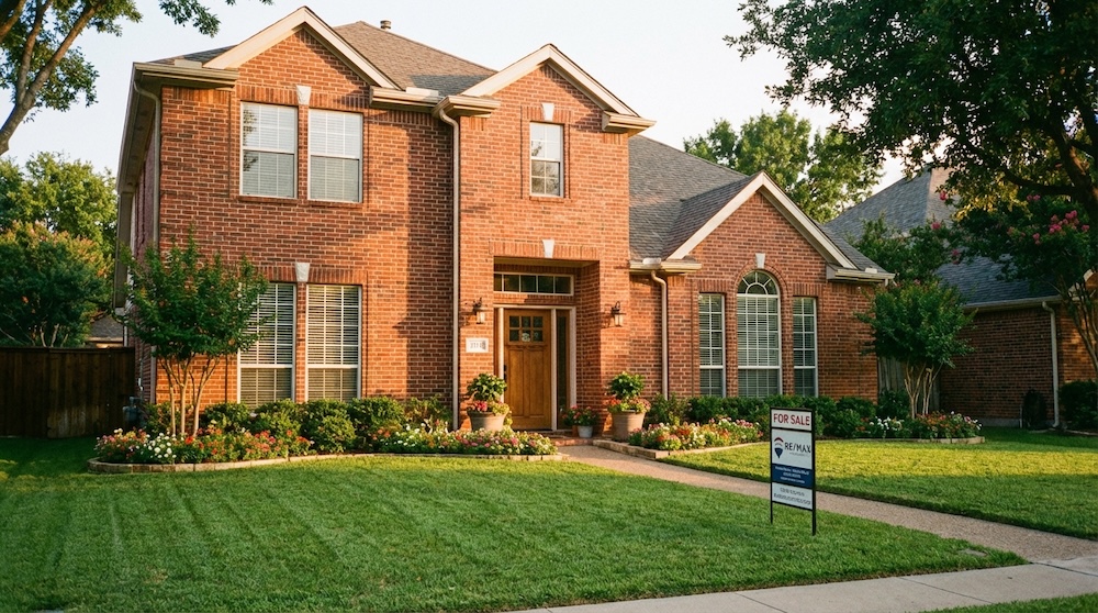 Well-maintained Lake Highlands home with strong curb appeal and landscaping