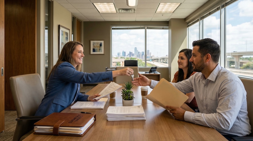 Dallas home seller reviewing closing options including a cash sale and traditional listing