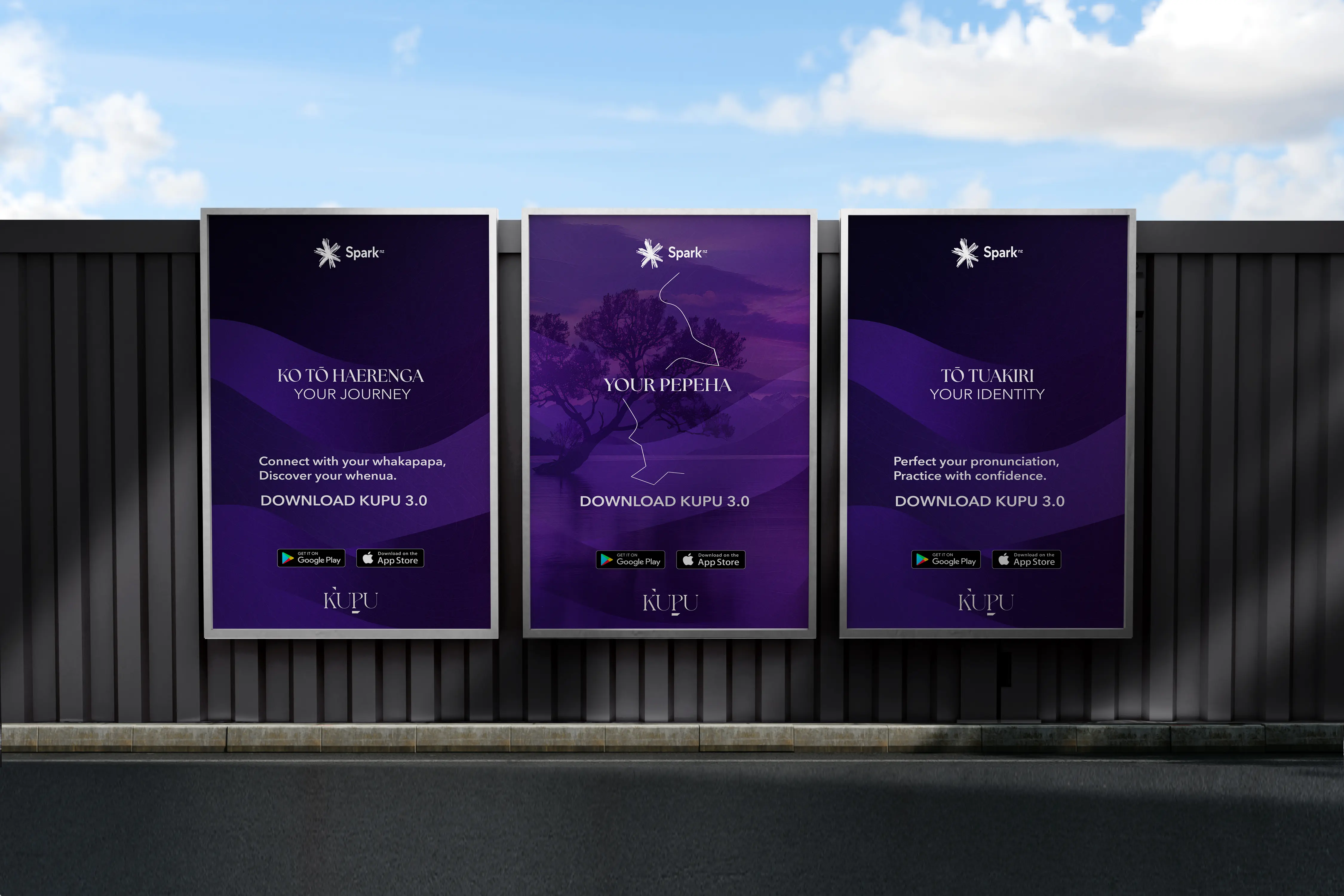 image of an inspiration board for logo design