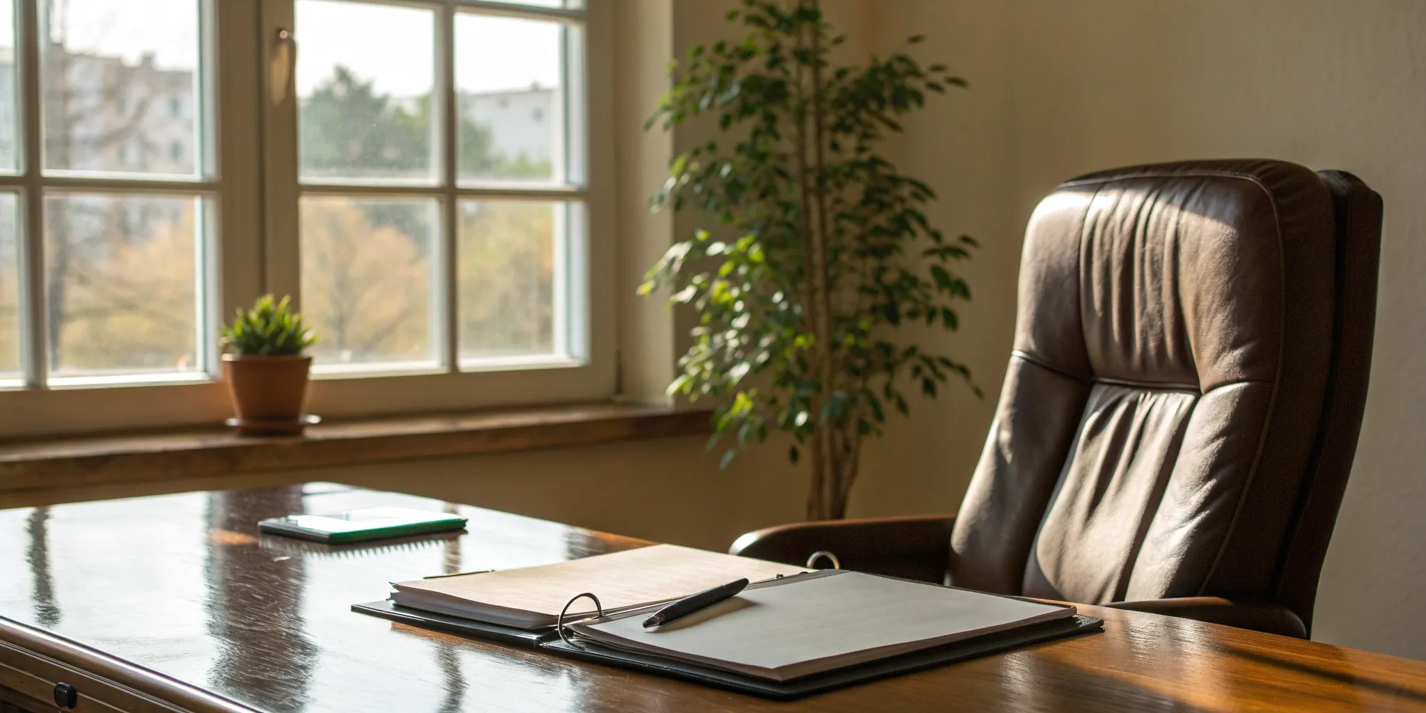 Planning the pros and cons of a joint life policy at an office desk.