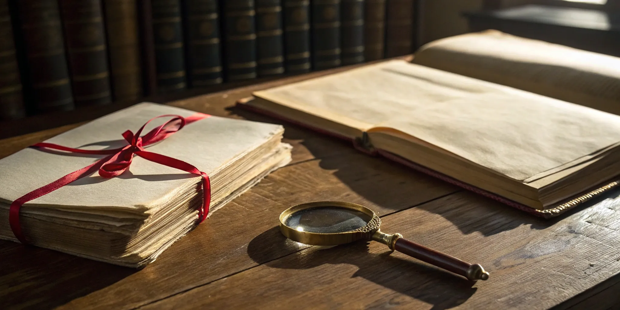 Magnifying glass over legal papers, examining the dangers of an irrevocable trust.