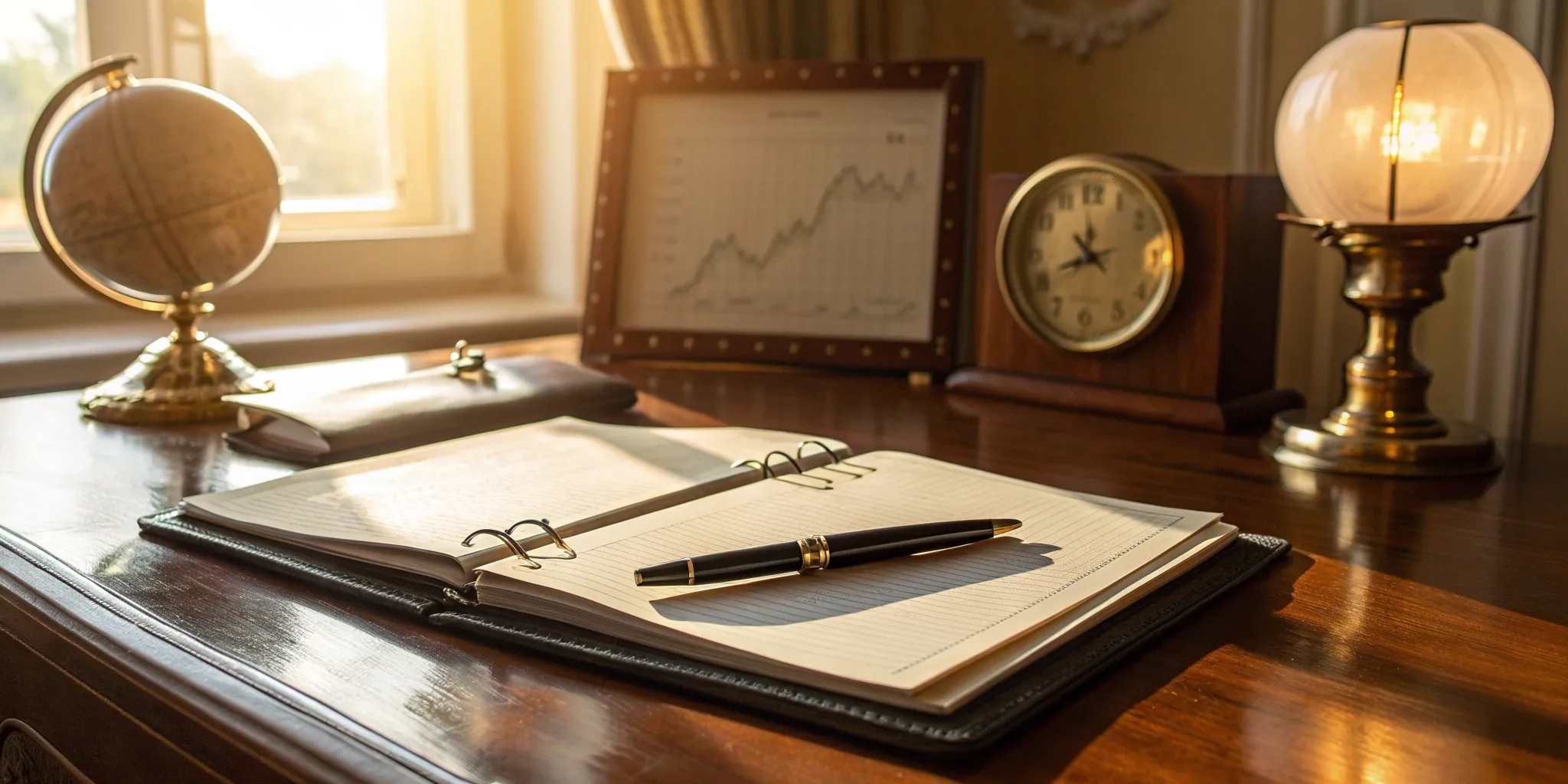 A desk setup for planning how much income to take from a charitable remainder trust.