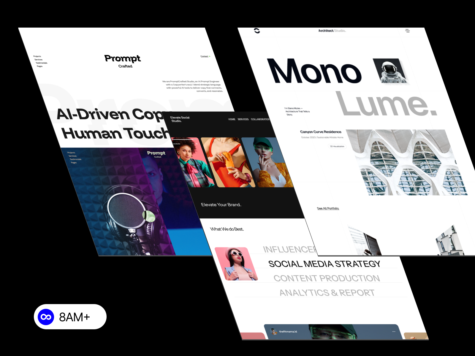 Top 10 Framer and Webflow Templates for Creative Portfolios in 2025