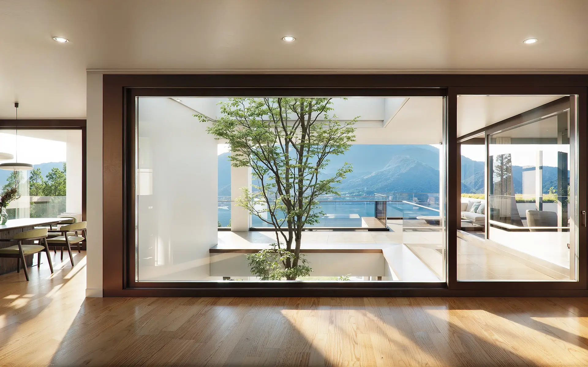 Innenvisualisierung Penthouse Duplex-Wohnung