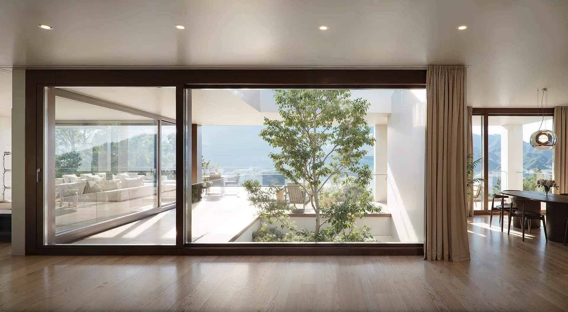 Penthouse Innenansicht.