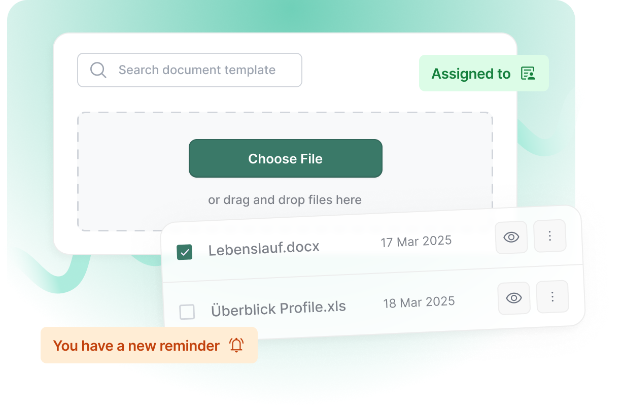 Dashboard mockup