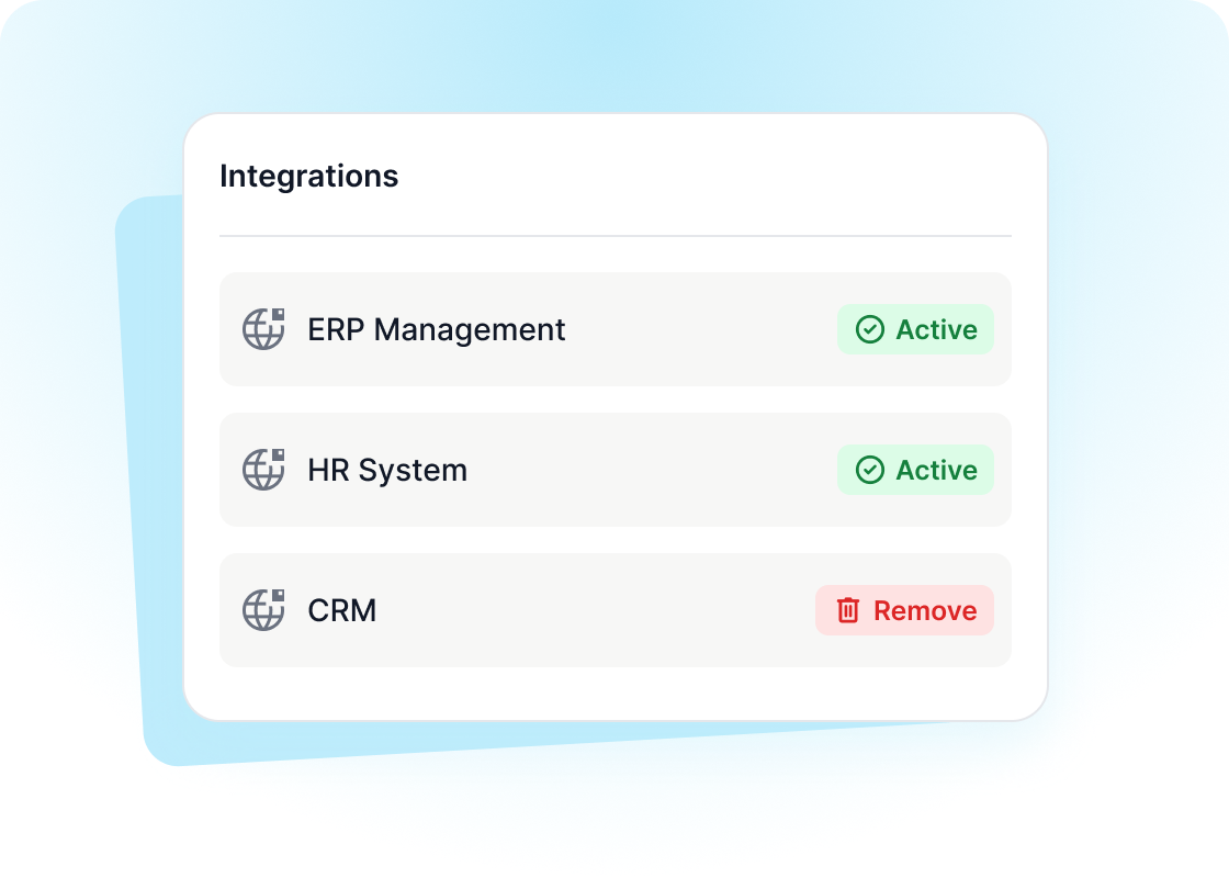 Dashboard mockup