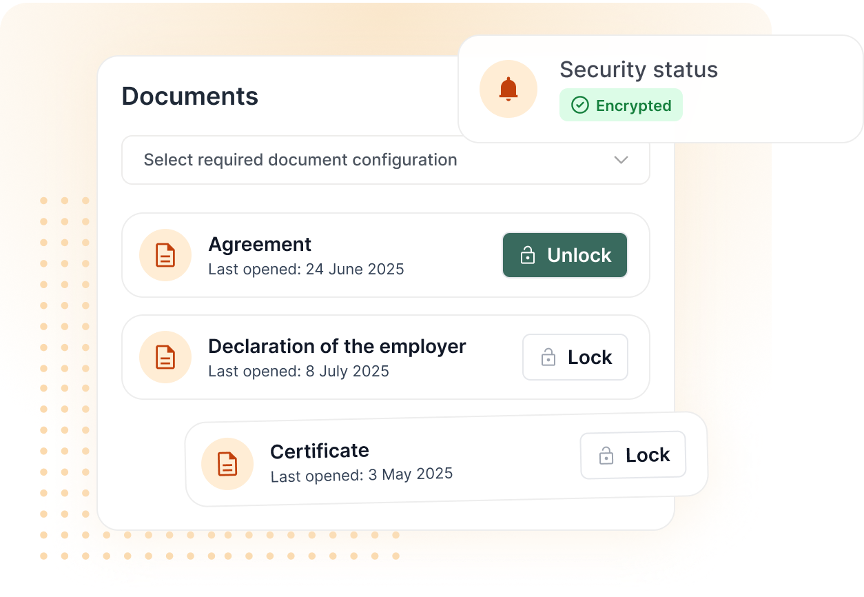 Dashboard mockup