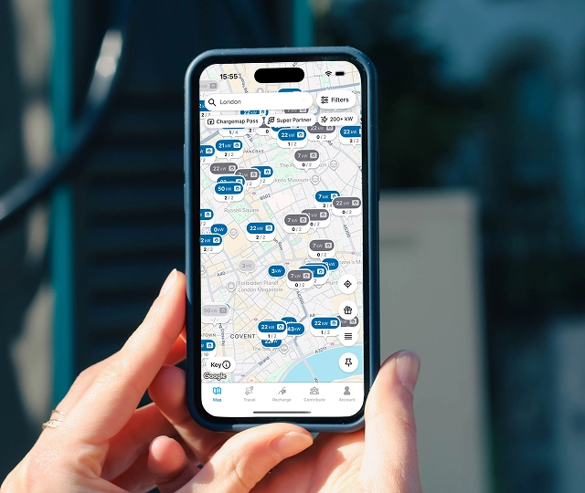 Application CMP, Map