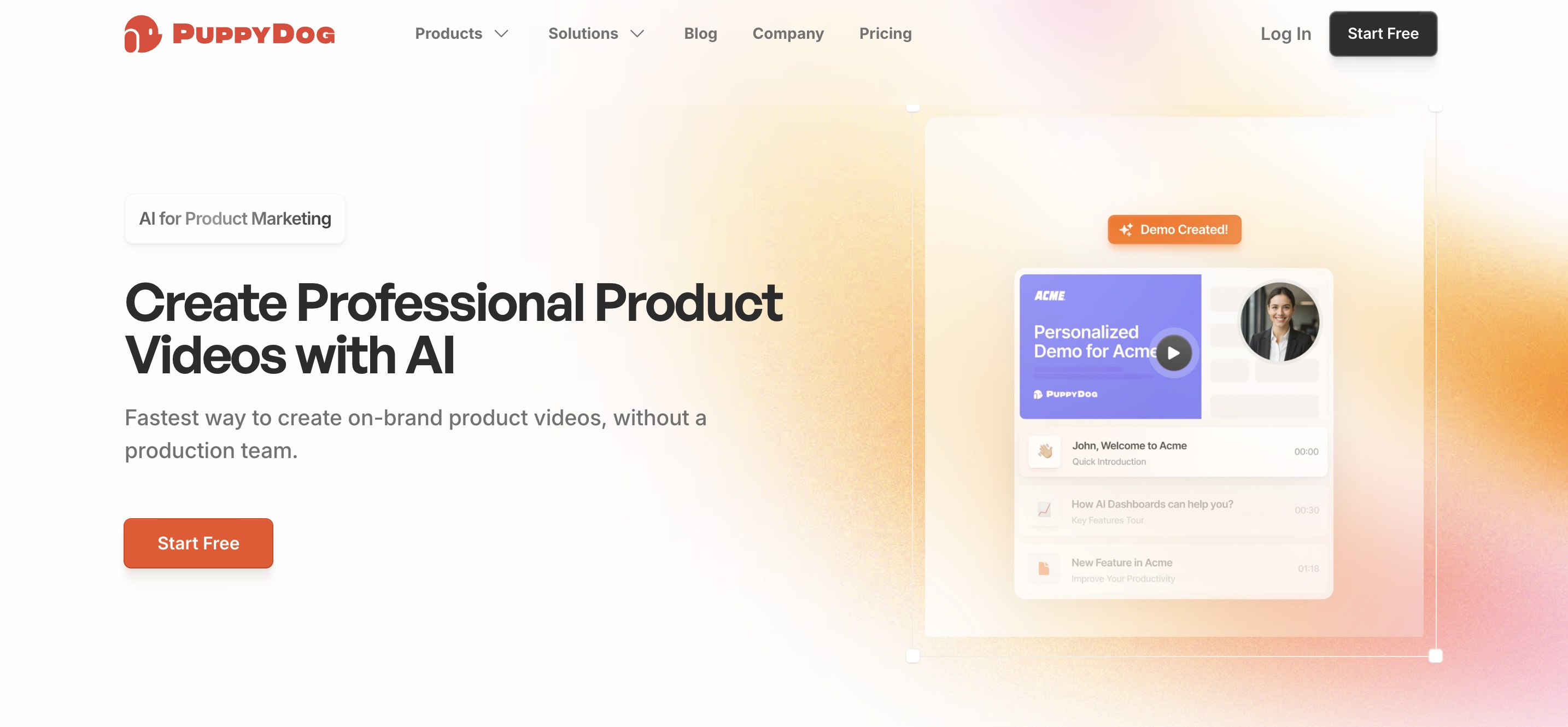 AI Product Video Maker — Generate personalized product videos that supercharge your marketing, sales and customer…