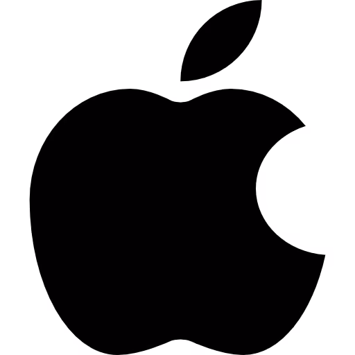 Apple logo transparent 