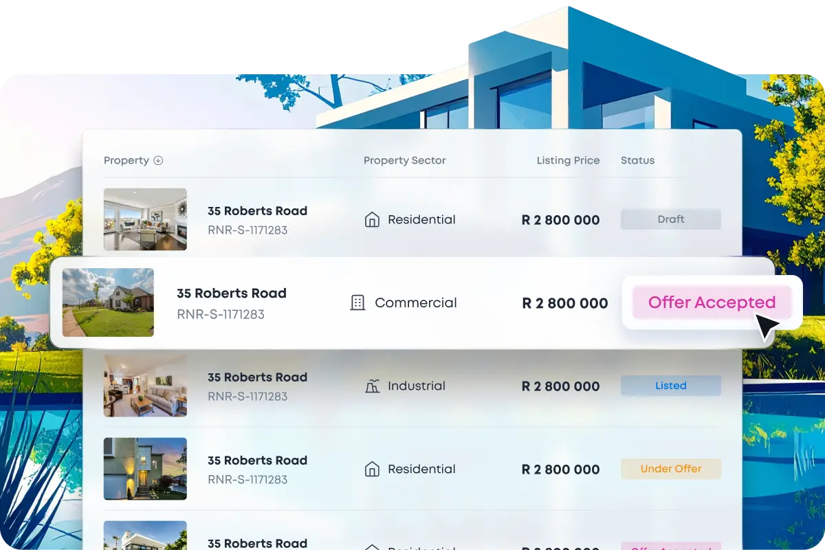 Manage property inventory