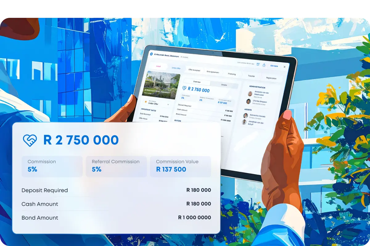 Track property sales