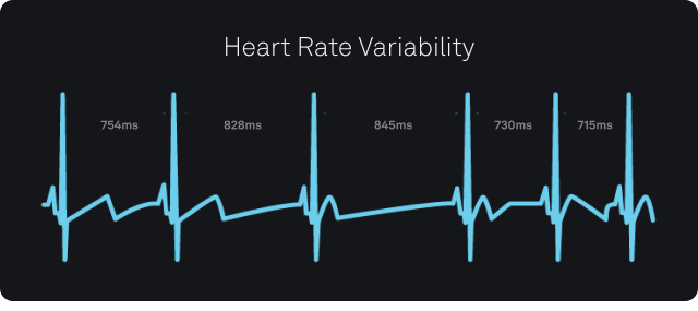 Heart rate variability visualized
