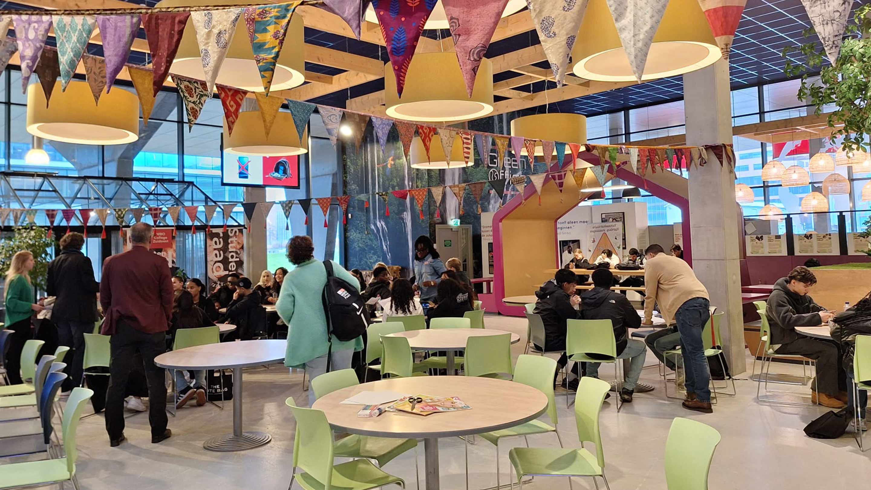 De MBO Hub Nieuwe Economie op het MBO College Zuidoost