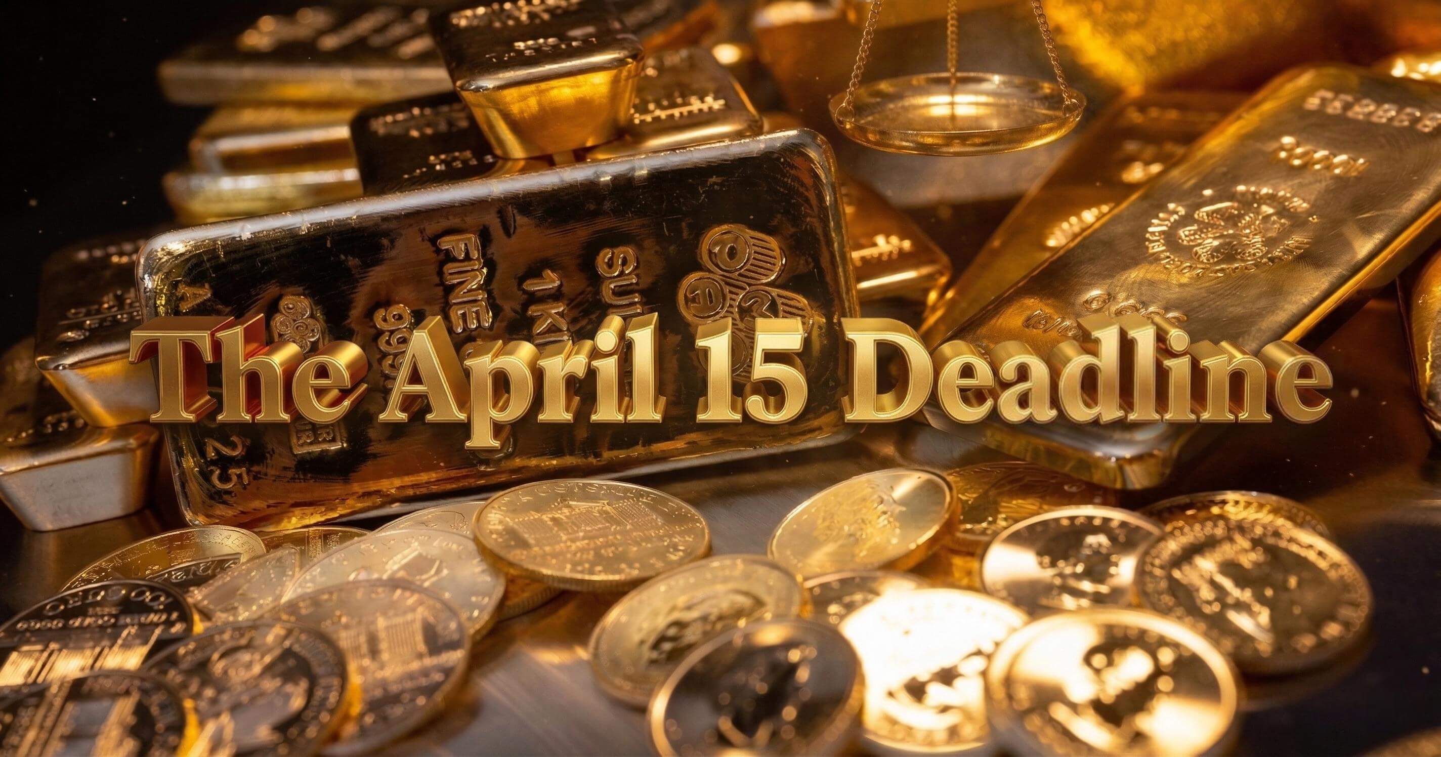 gold IRA deadline April 2026 retirement