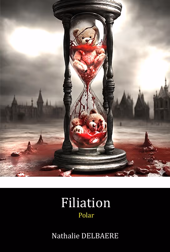 Couverture roman thriller psychologique vengeance familiale Filiation tome 2 Nathalie Delbaere