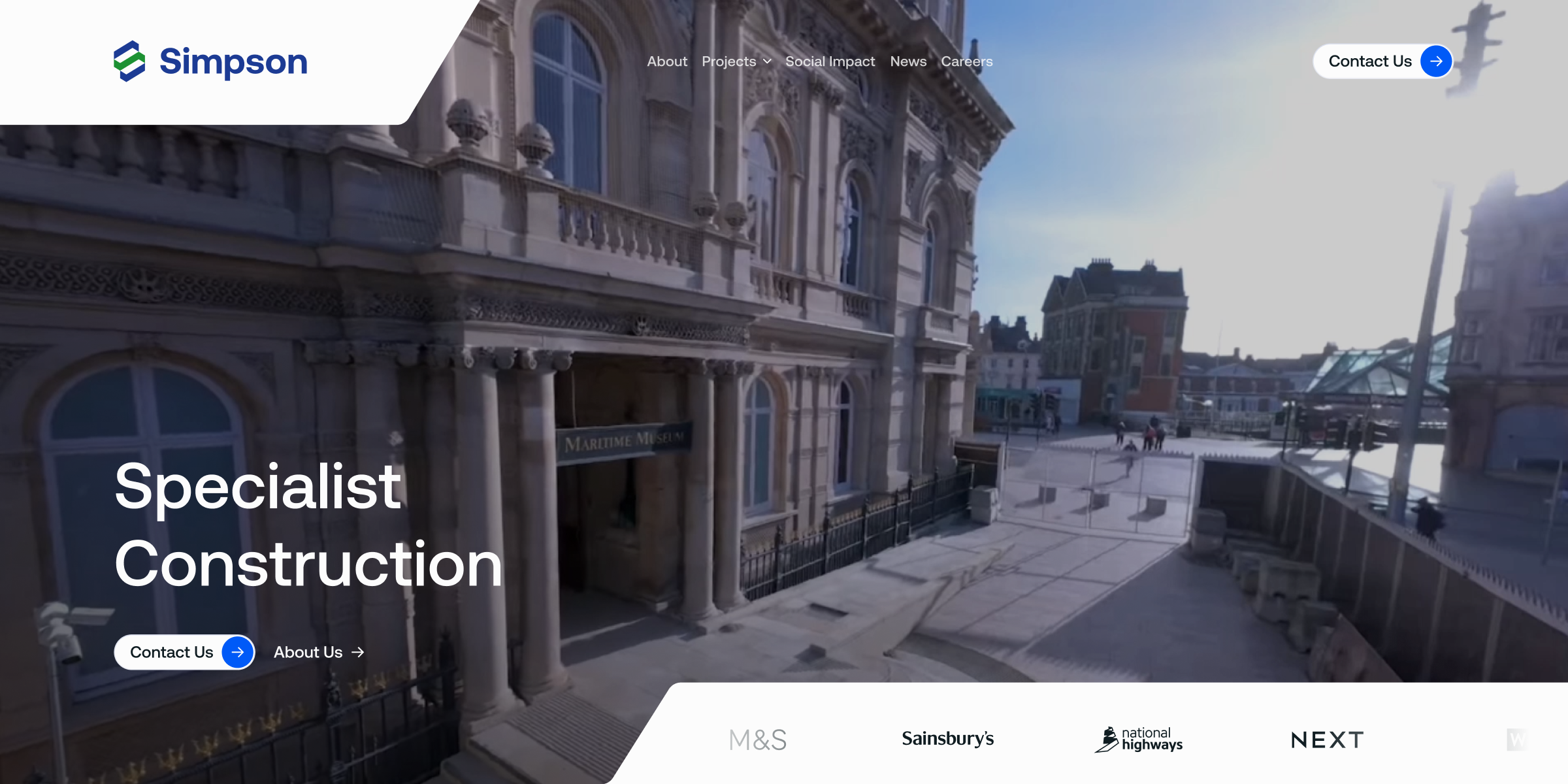 Simpson of York Website Redesign