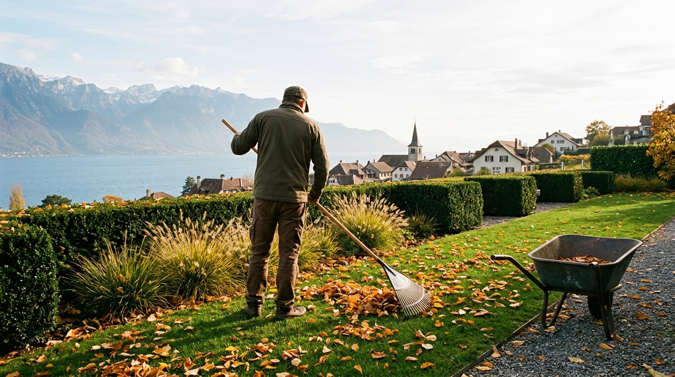 Entretien du jardin avant l'hiver : la check-list du paysagiste vaudois