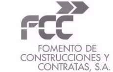 FCC company logo with two grey arrows pointing right above stylized letters FCC.