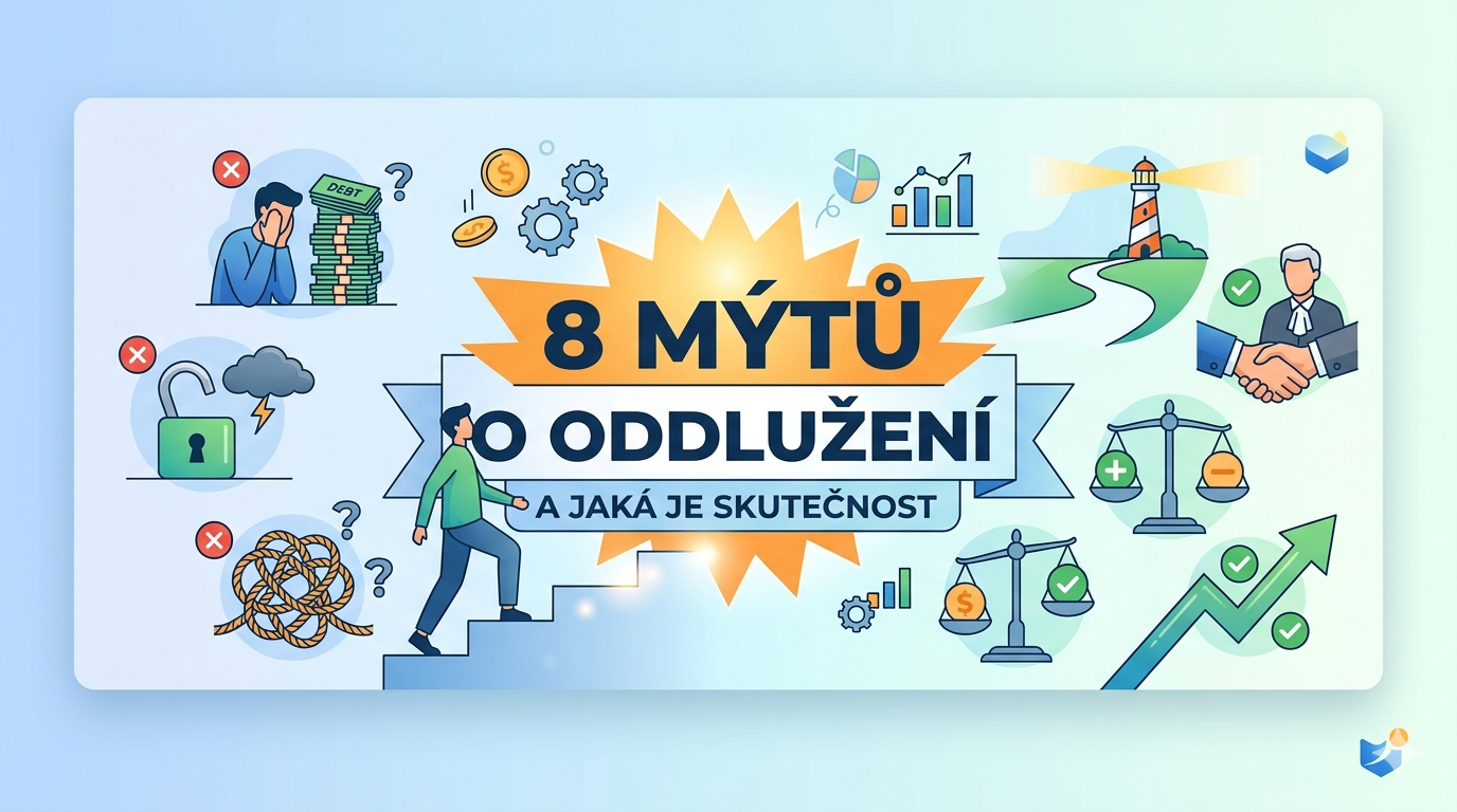 Nejčastější mýty o oddlužení: 8 omylů, kterým lidé stále věří