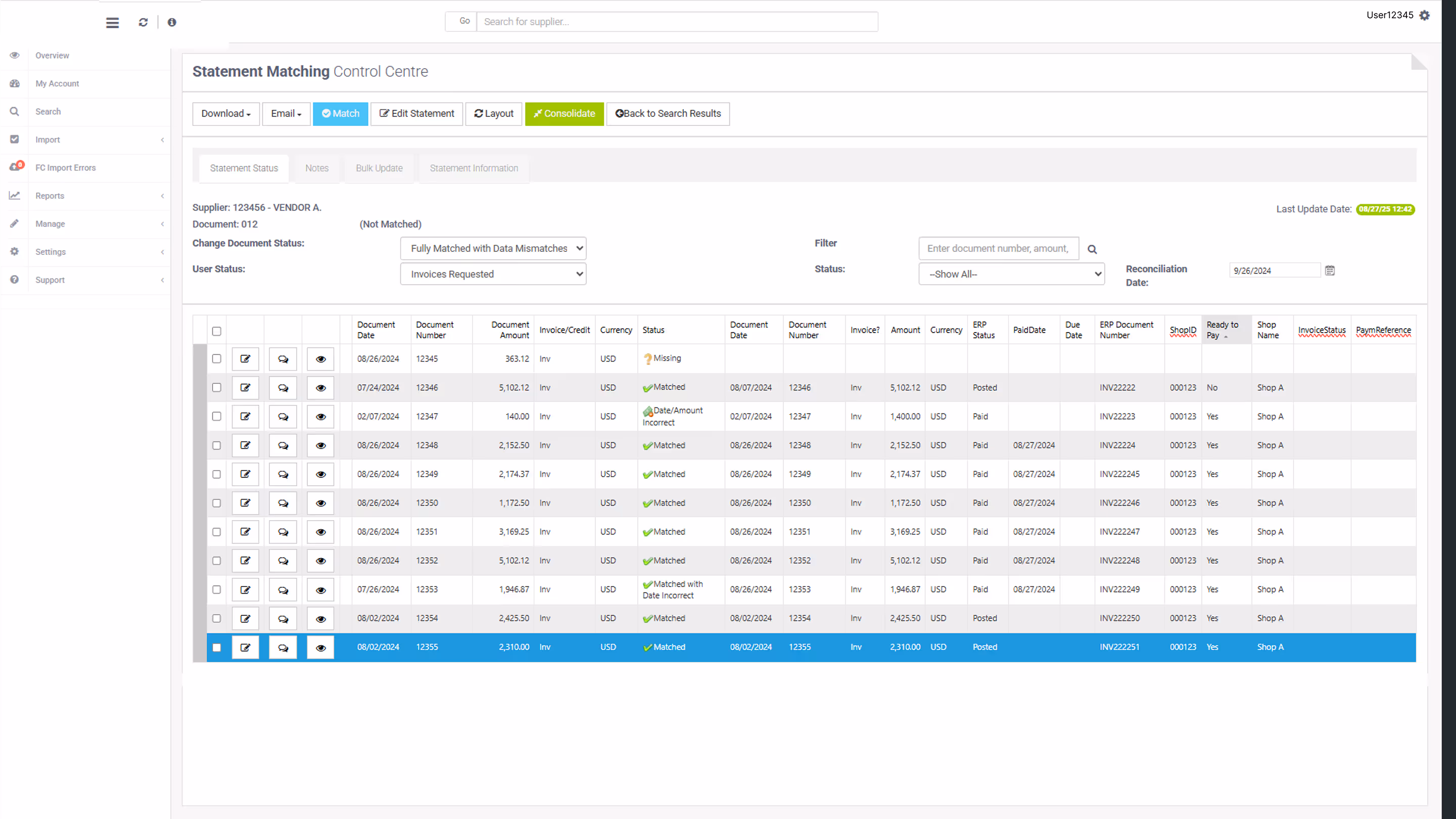 Orderly platform dashboard preview