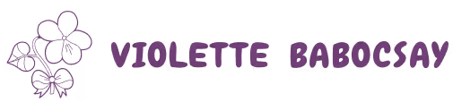 Logo couleur Violette Babocsay