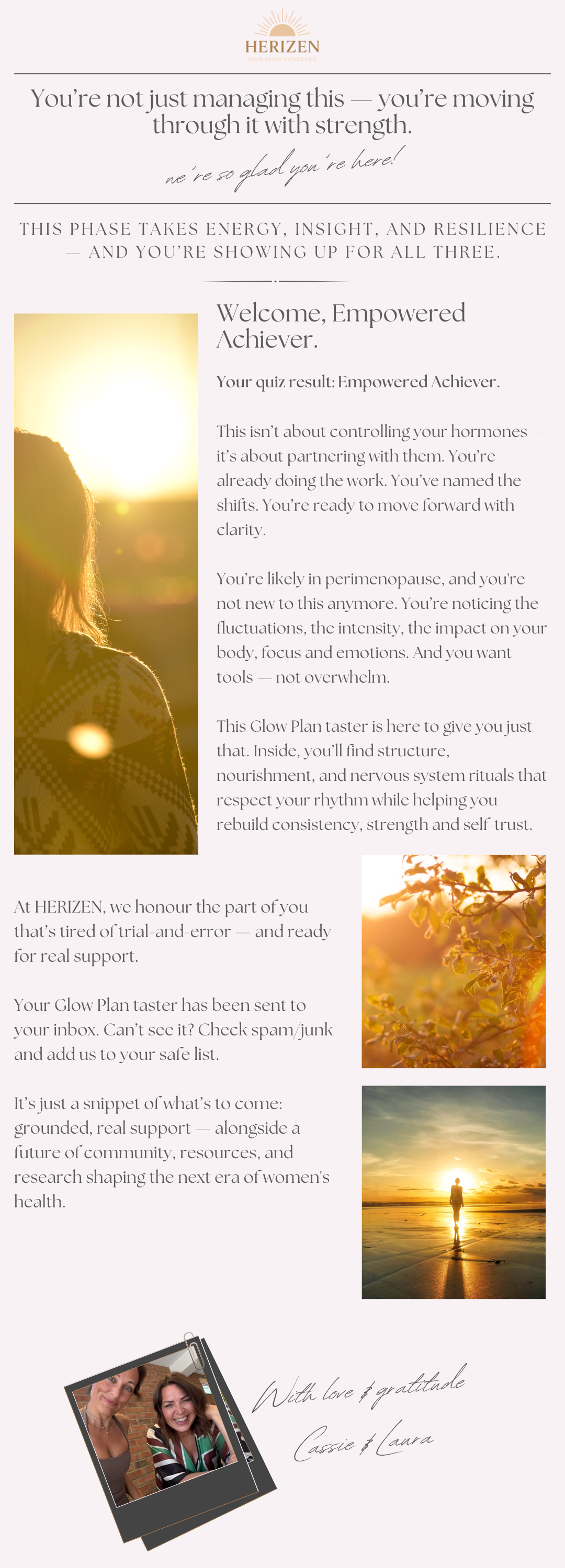 Your Reclaimer Glow Plan