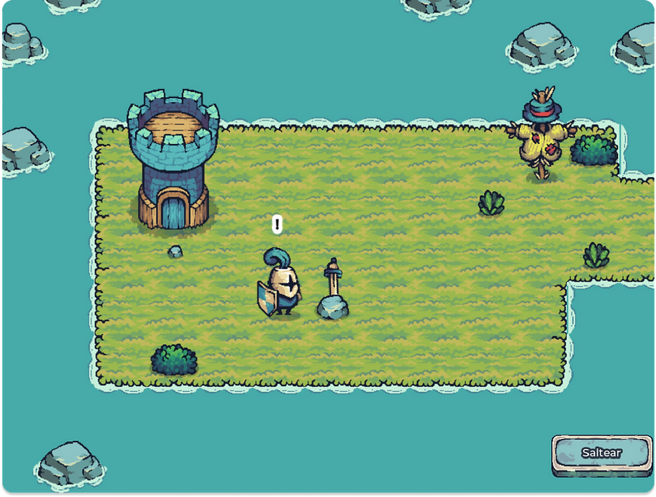A Path To The Throne. Language Learning Game
