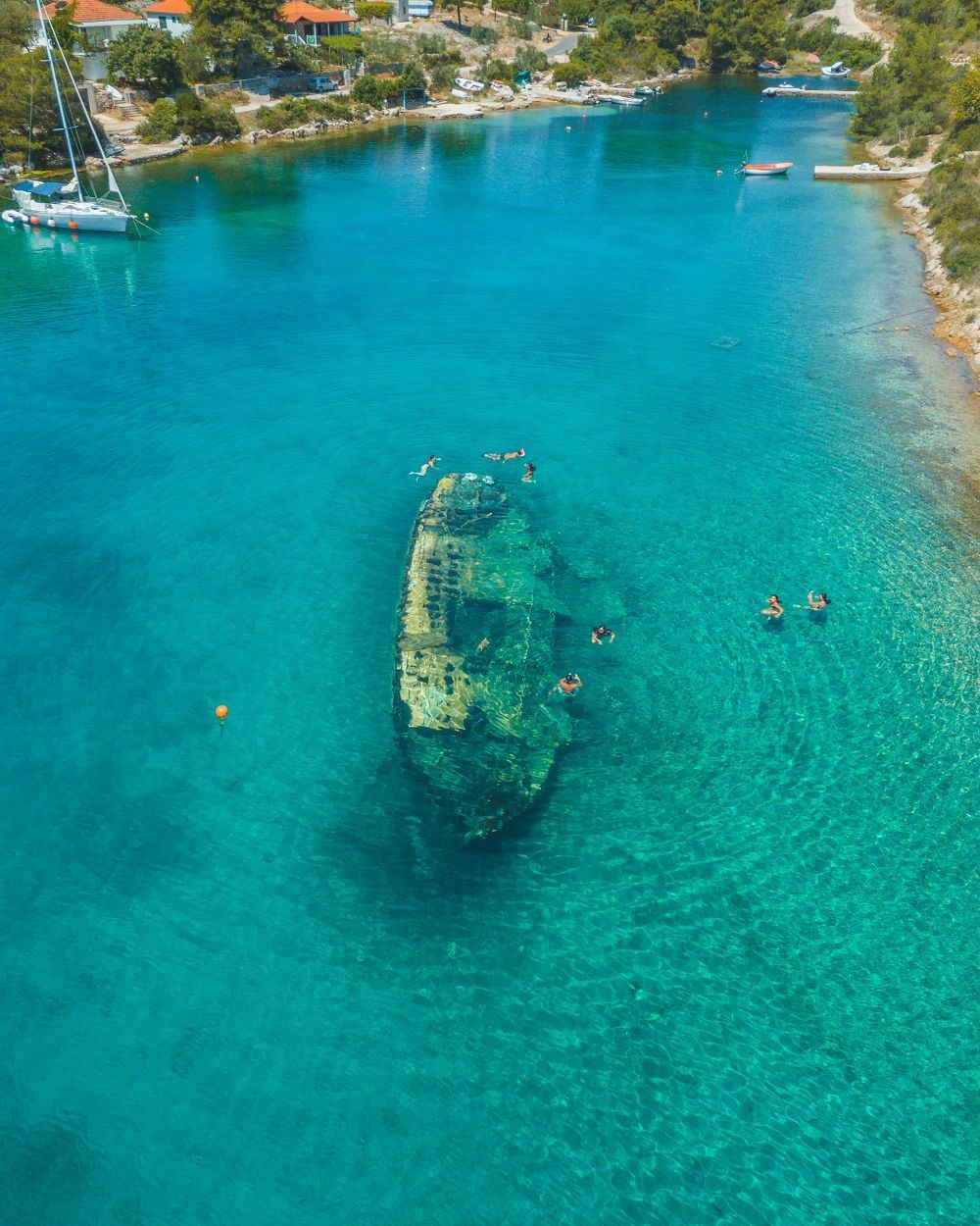 Blue lagoon Trogir