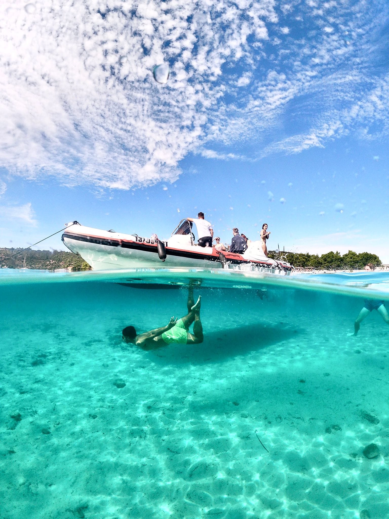 Blue lagoon Trogir