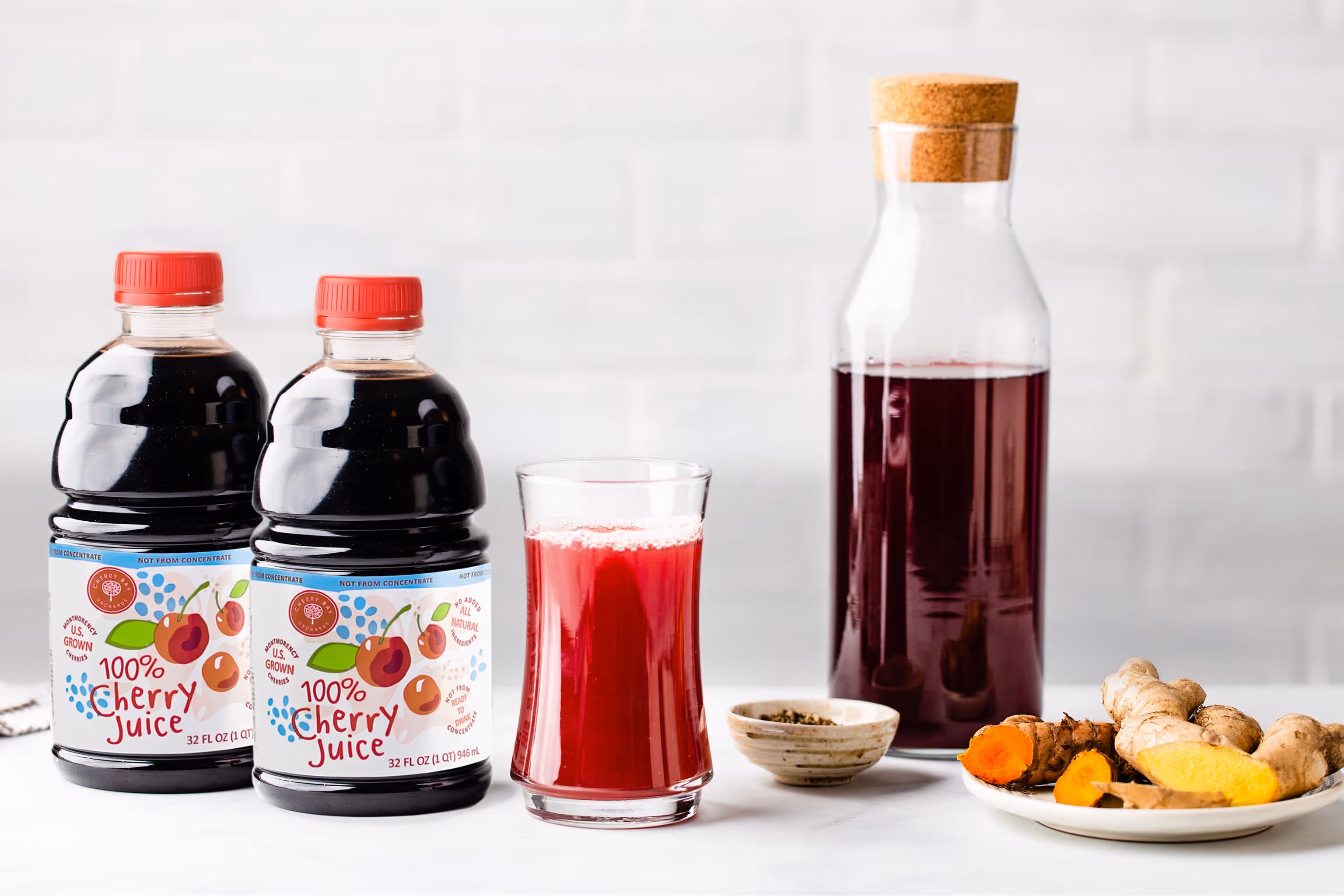 Cherry Bay Orchards cherry juice bottle