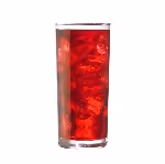 Tart cherry juice in glass