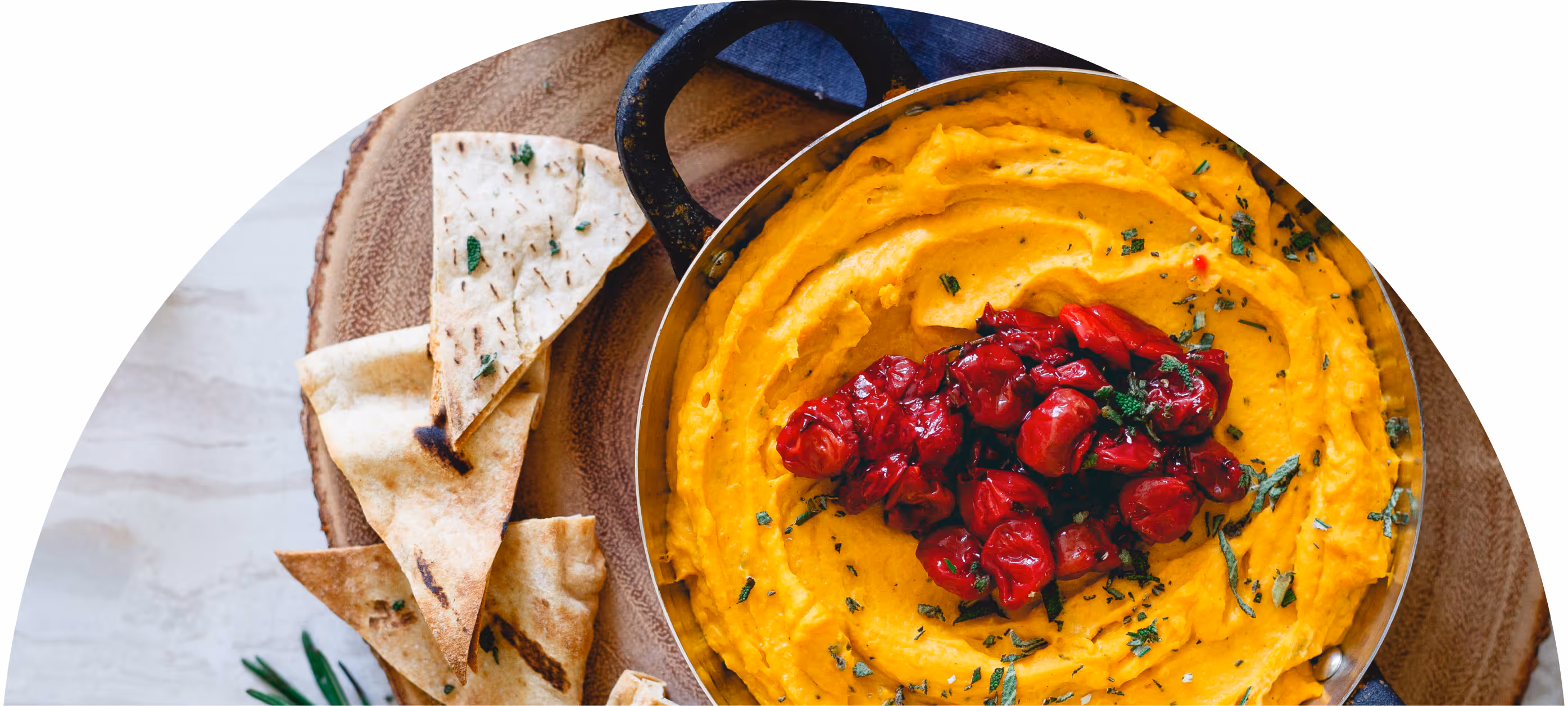 Food with cranberry