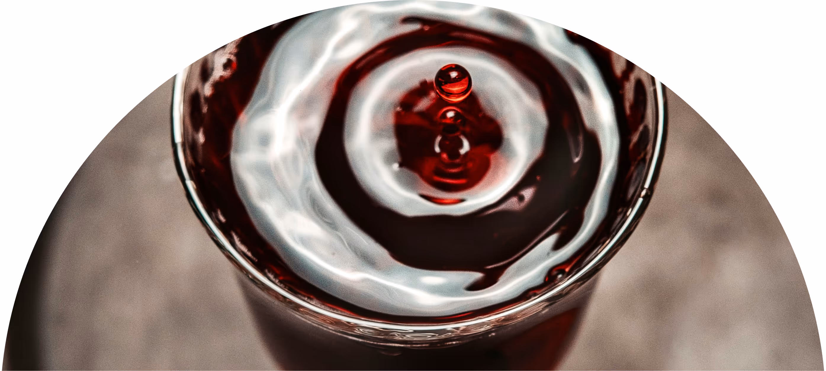 Cherry drink with cherry essence