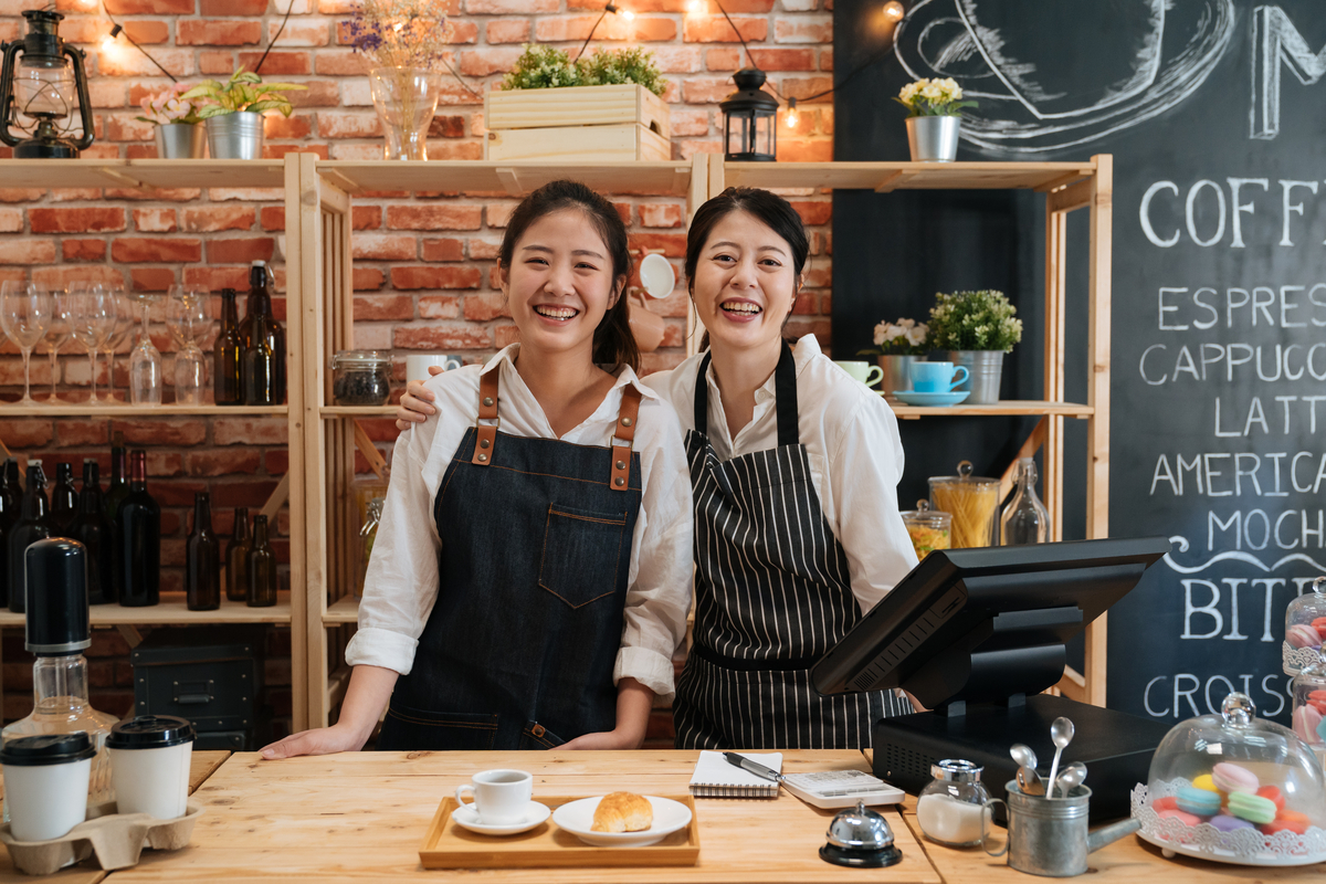 women owned coffee shop