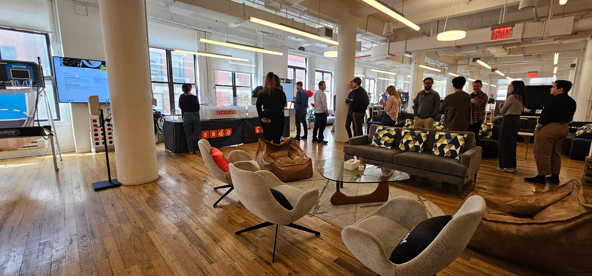 Fooda popup in NYC office