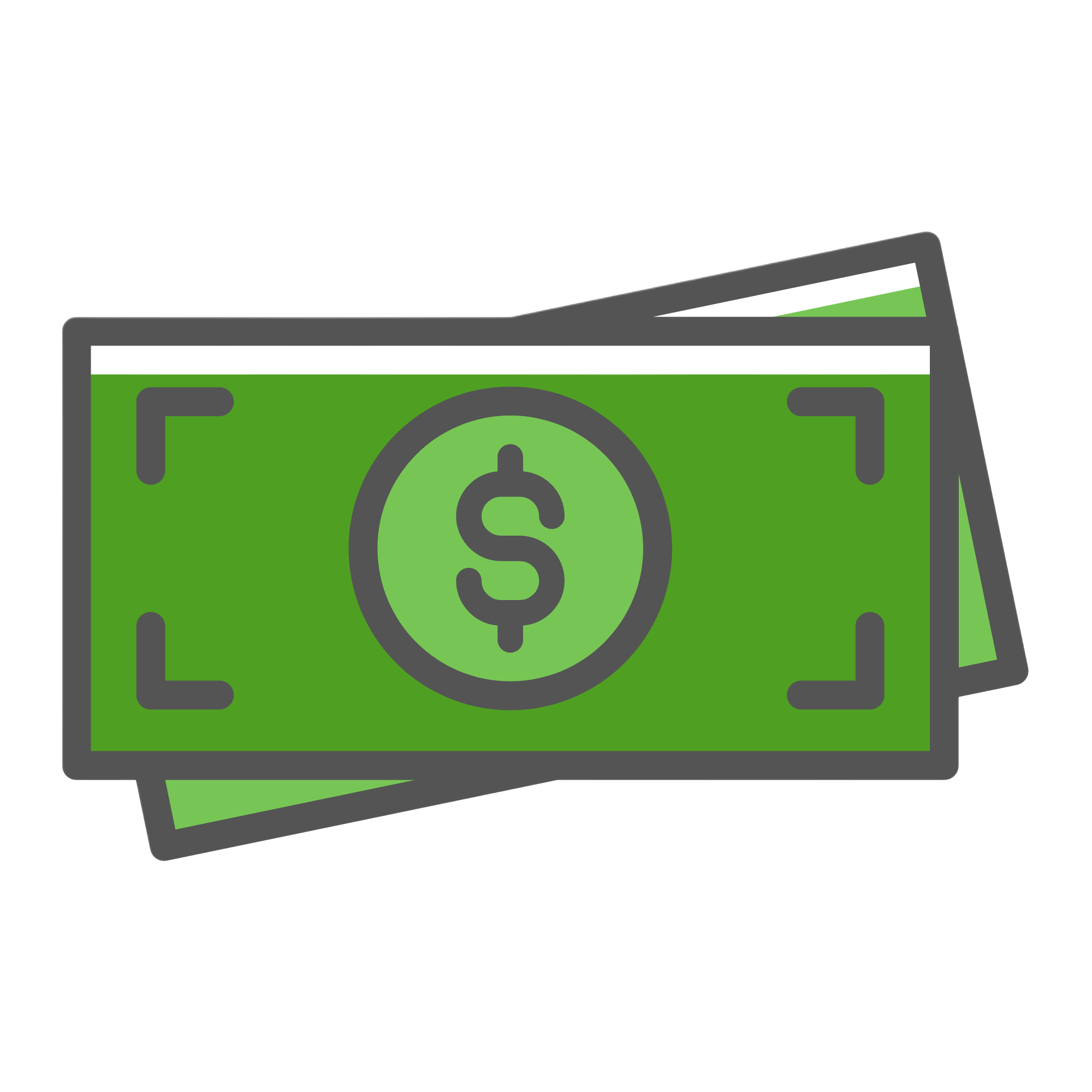 Graphic of stack of cash