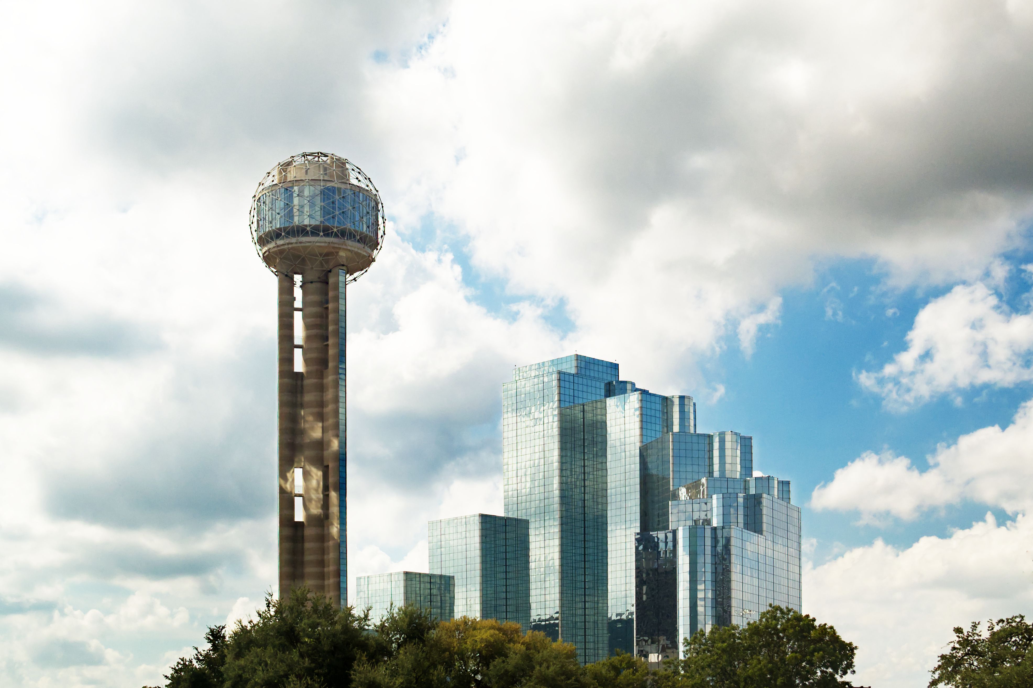 Snapshot of downtown Dallas