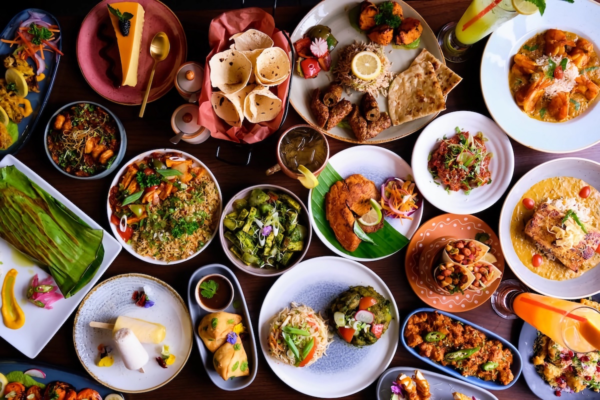 Spread of global cuisine