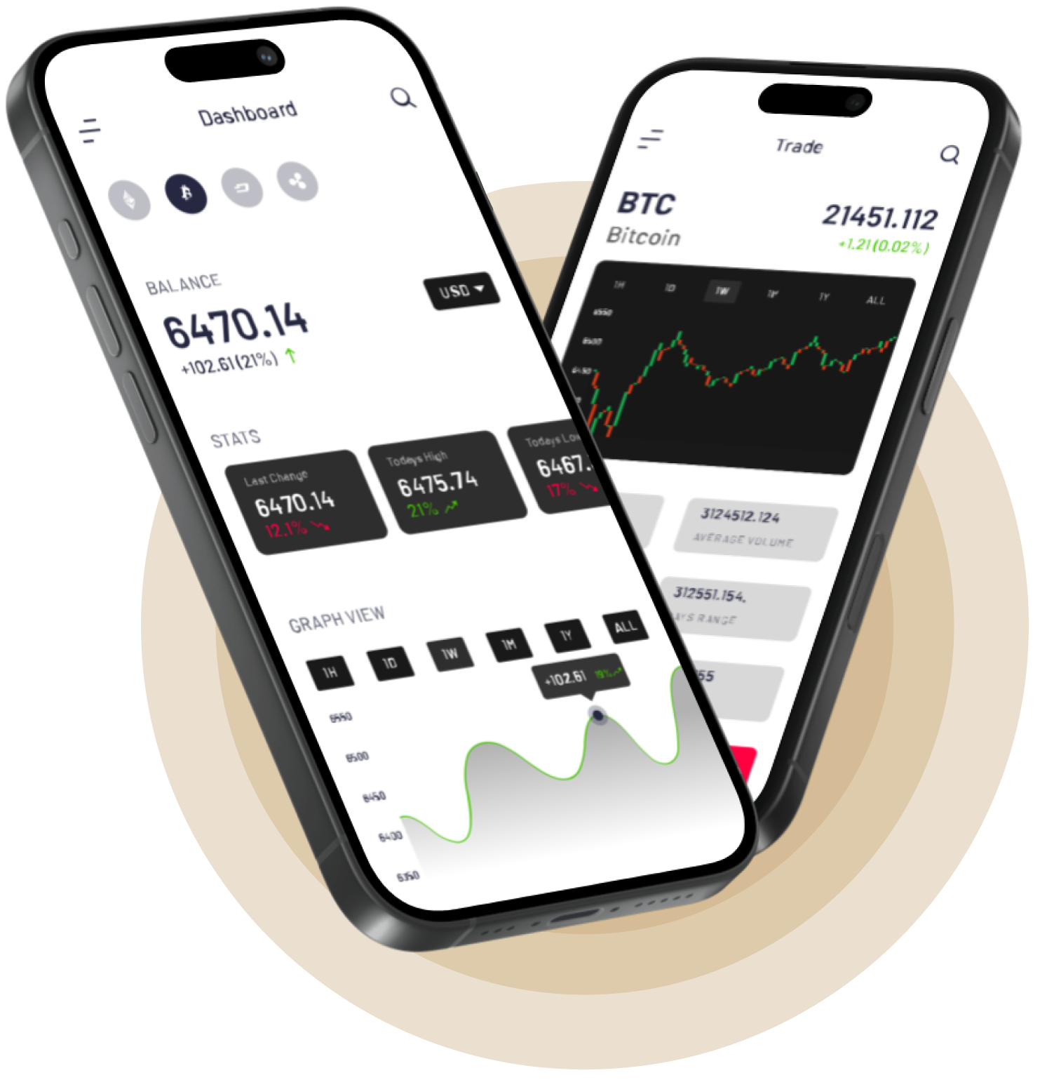 Application mockup