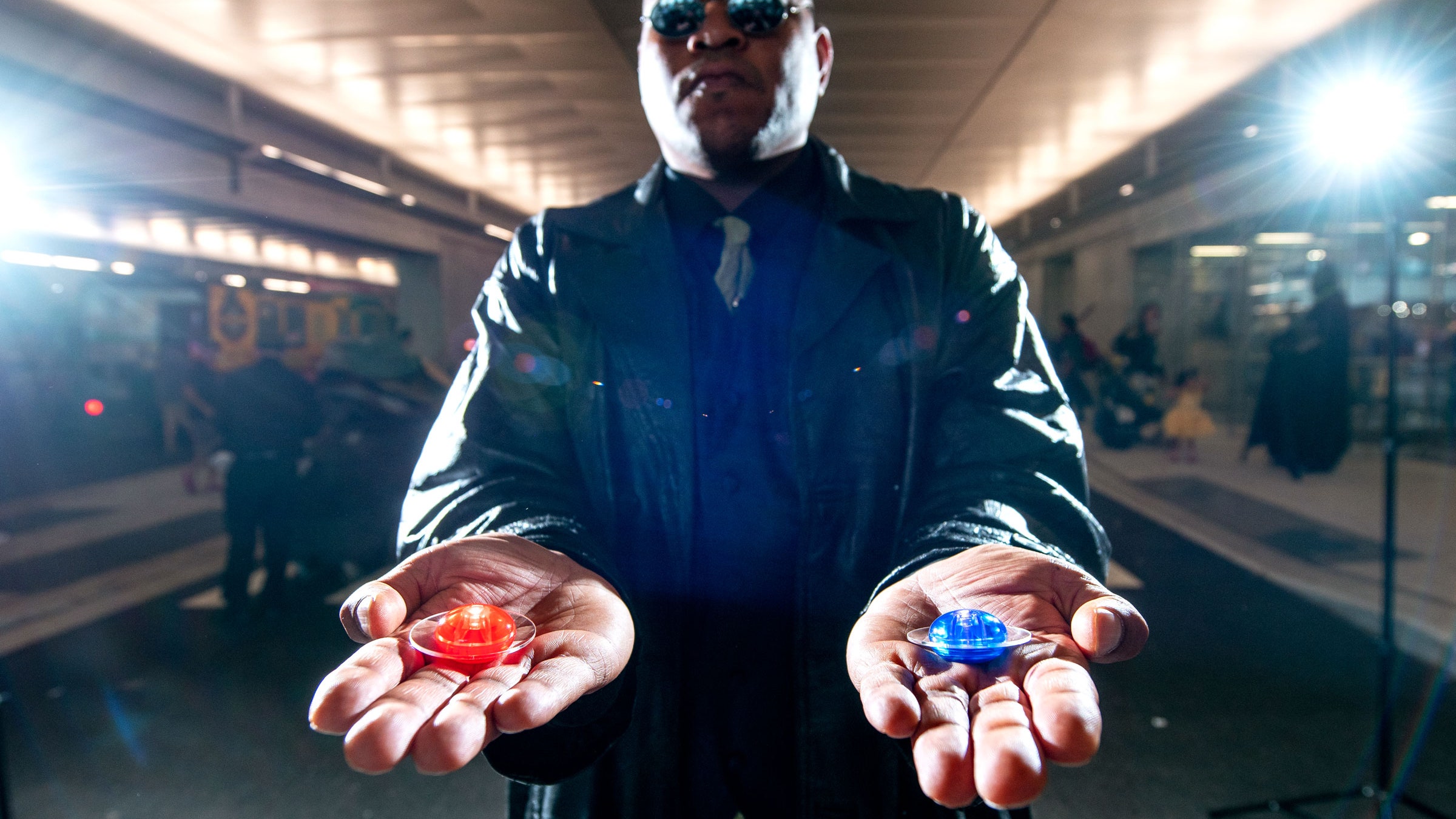 The Biggest 'Matrix' Question of All: Red Pill or Blue Pill? | WIRED