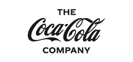 The Coca-Cola Company logo.