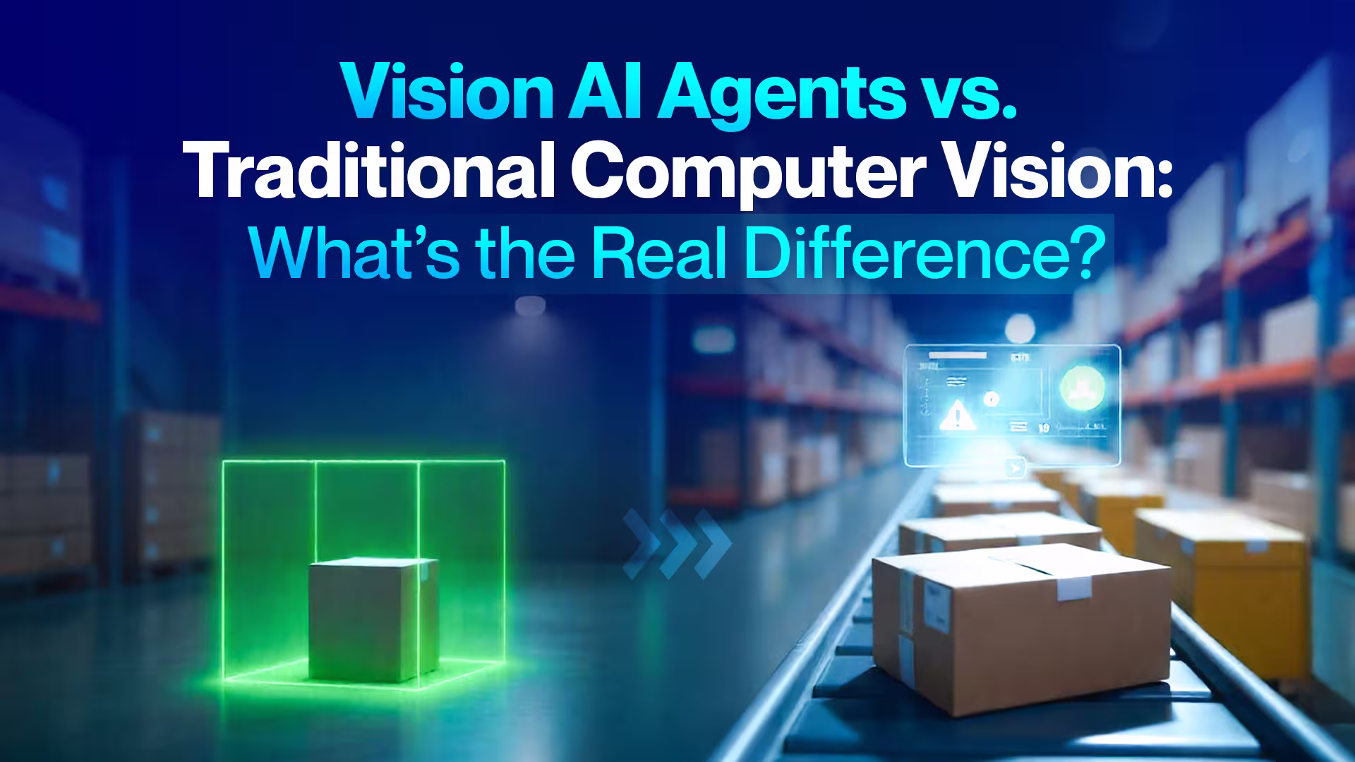Comparing traditional computer vision with Vision AI Agents