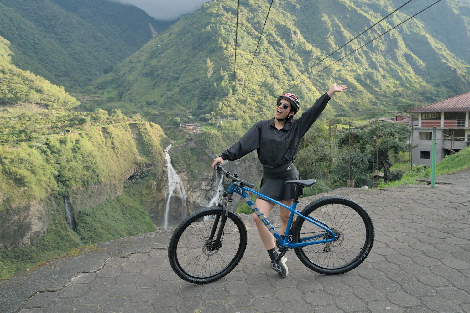 Rental Bikes for the Waterfall Route in Banos Ecuador 